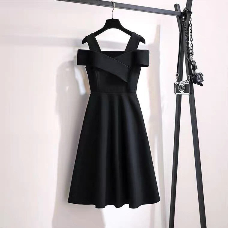 Váy Nữ, Đầm Nữ Thời Trang Dáng Xòe, Trễ Vai Thanh Lịch SIXTEEN. | BigBuy360 - bigbuy360.vn