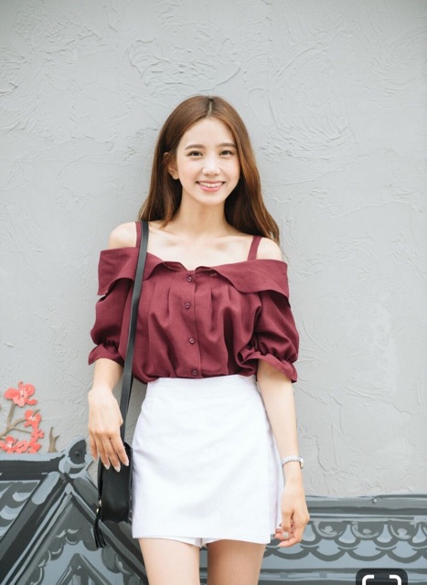 [Mã FAMAYWA giảm 10K đơn 50K] Áo Bẹt Vai Siêu Xinh | BigBuy360 - bigbuy360.vn