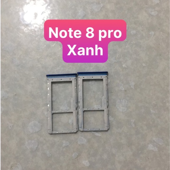 khay sim redmi note 8 pro