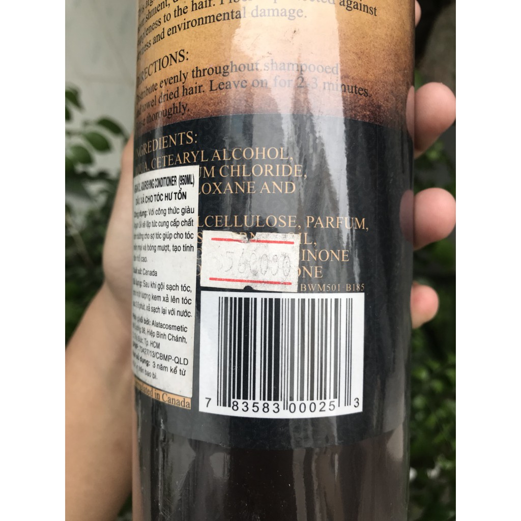 Dầu Xả Phục Hồi Tóc Hư Tổn – ARGAN DELUXE Conditioner 1000ml