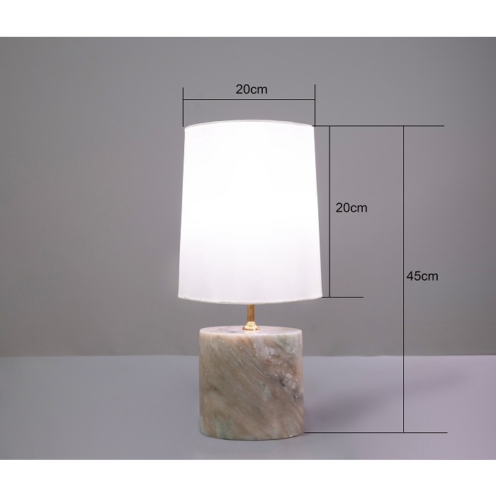 Đèn Bàn Ngủ Vietmake BĐ12, Đèn Đá Vân Mây Cao Cấp
