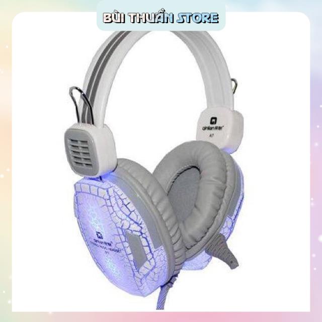 Tai Nghe Chụp Tai Gaming Quilian A7-Led đổi màu