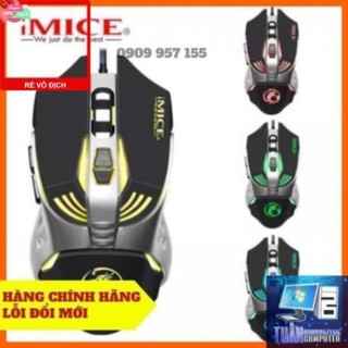 [HOT] Chuột Chơi Game Mouse iMICE V5 Gaming (Dây dù – Led 7 màu) LỖI ĐỔI MỚI