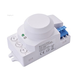 220V 5.8GHz Microwave Movement Motion Radar Motion Sensor Switch For Light