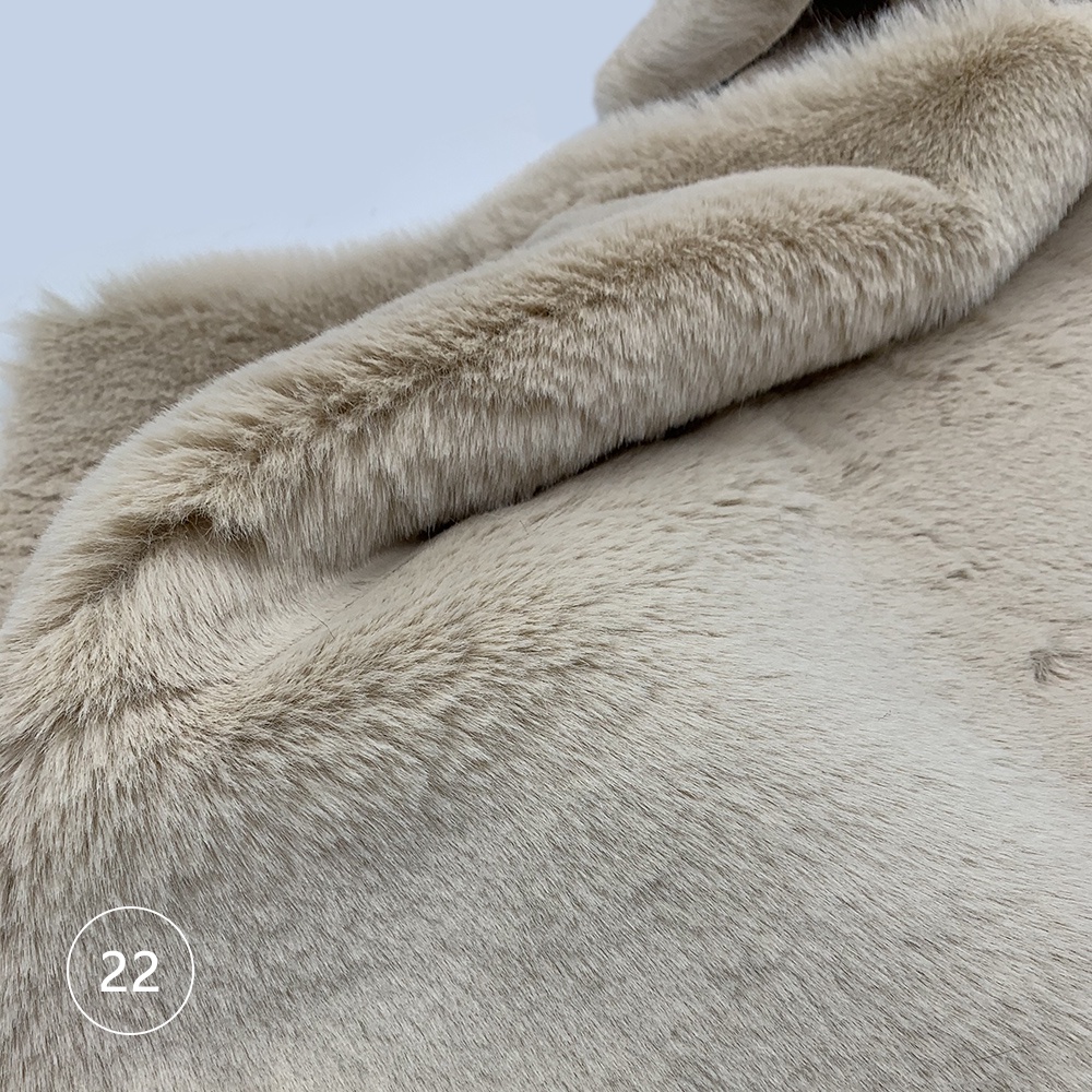 Vải Lông Thỏ Nhân Tạo Mềm Mại Dày 20mm Dùng May Quần Áo Hóa Trang