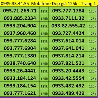 Chọn số Mobifone - sim Mobifone trả trước giá rẻ