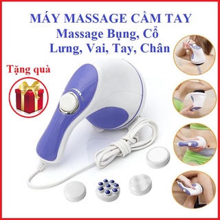 Máy massage toàn thân Relax matxa bụng, lưng, cổ, tay, chân, vai - Đánh tan mỡ bụng