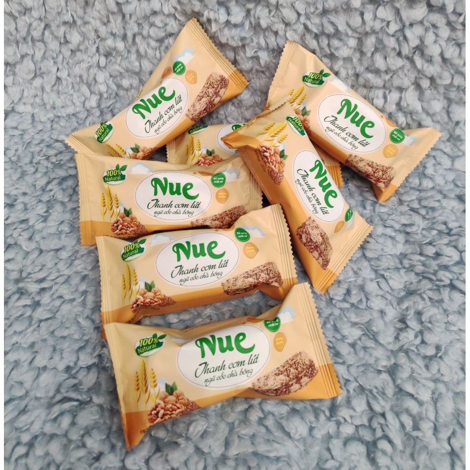 Hộp 12 Thanh cơm lứt ngũ cốc - Thơm ngon, bổ dưỡng - Hỗ trợ giảm kg