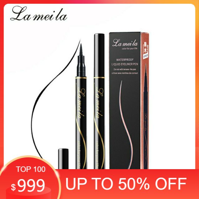 Bút kẻ mắt Lameila chống thấm nước lâu trôi trang điểm chuyên nghiệp - Tobee