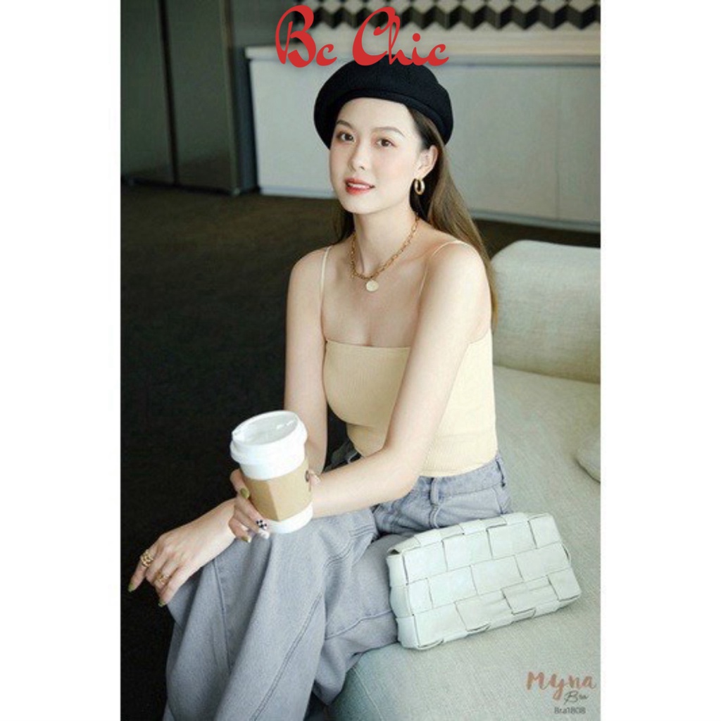 Áo Bra Nữ - Áo Lót Nữ gân tăm không gọng nâng ngực gợi cảm cao cấp BC_CHIC LINGERIE MÃ B1880 BC_CHIC LINGERIE