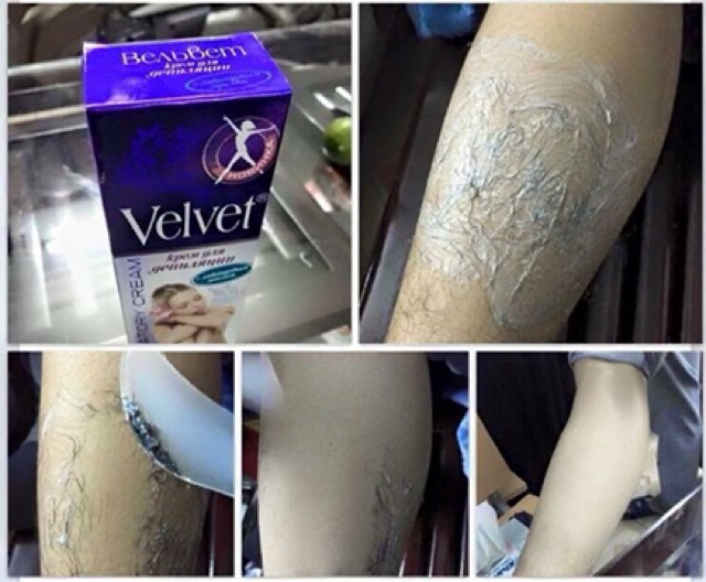 Kem tẩy lông Velvet Nga DEPILATORY CREAM