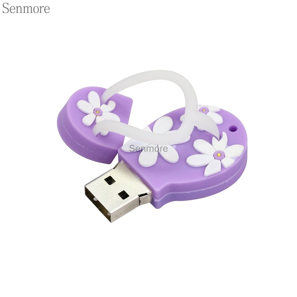 Usb 2.0 Bộ Nhớ 1Gb 16GB 32GB 64GB 128GB Hình Chiếc Dép Hoạt Hình