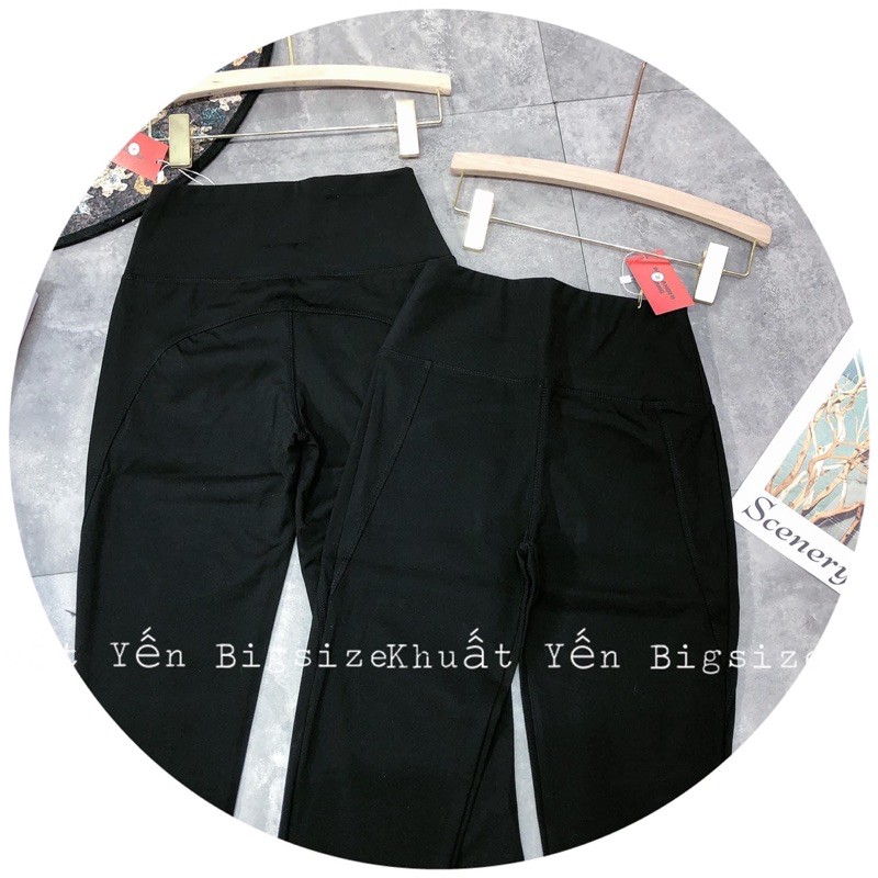 Quần legging bigsize cạp cao nâng mông nhỏ bụng co giãn Q1 | BigBuy360 - bigbuy360.vn