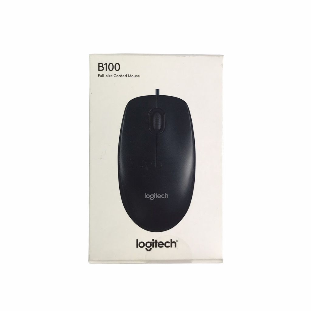 Chuột Logitech Có Dây B100 - Chính Hãng Bảo Hành 1 Năm