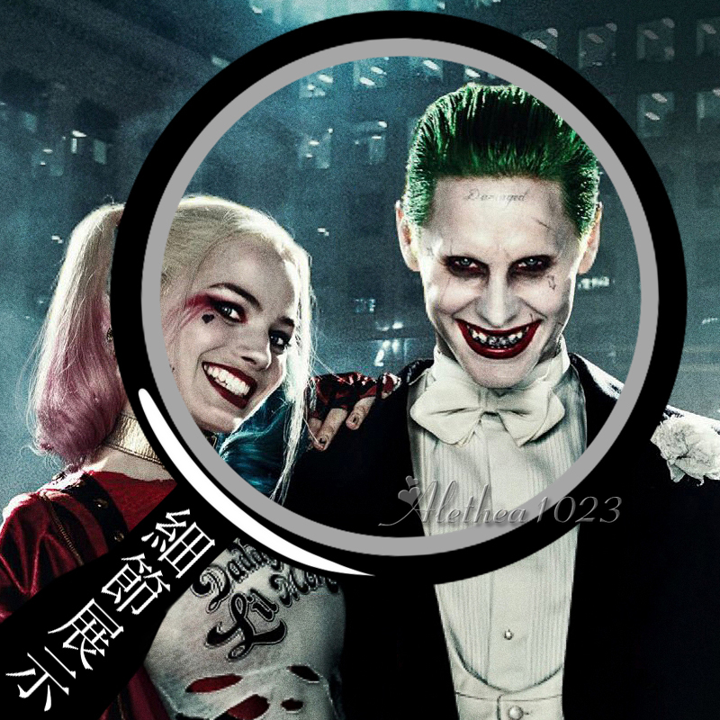 Tranh Treo Tường Khung Gỗ Hình Joker Phim Suicide Squad Dc