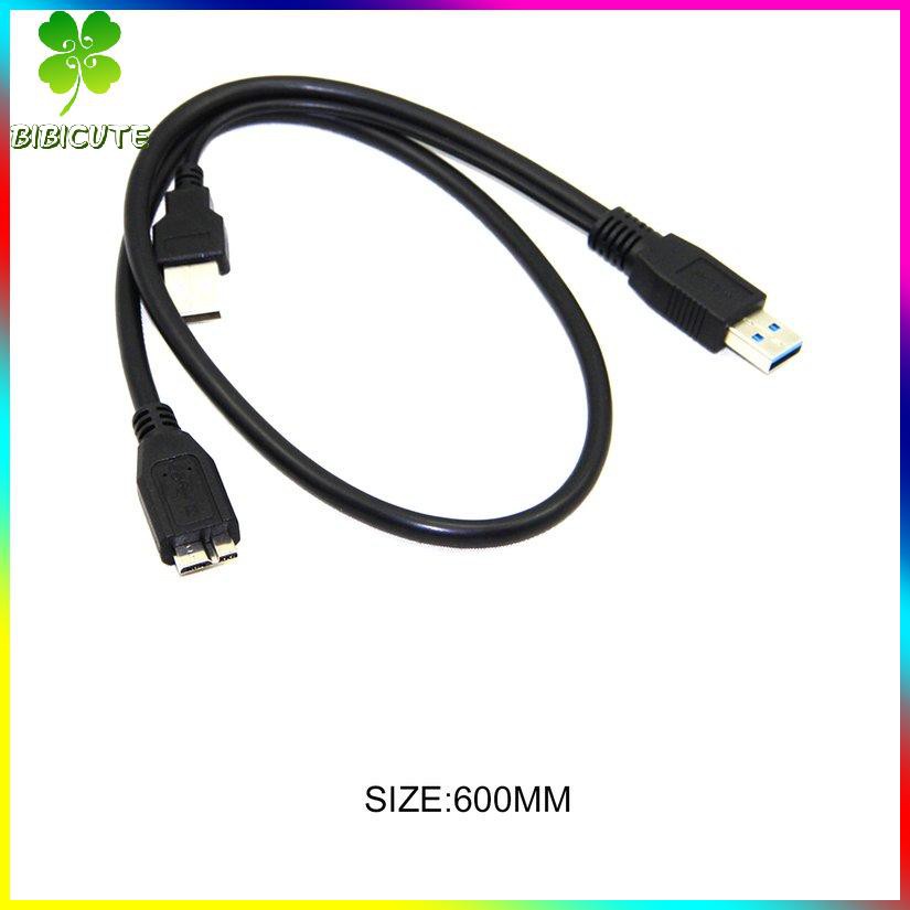 Dây Cáp Dữ Liệu Usb 3.0 Dài 0.6m Cho Ổ Cứng Di Động | BigBuy360 - bigbuy360.vn