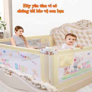Thanh chắn giường giá rẻ an toàn cho bé