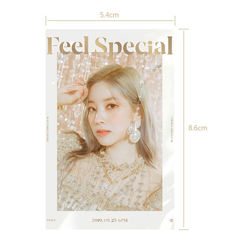 Trend TWICE: FEEL SPECIAL Full Package Poster (JYP) 8th Mini Lomo Card 10pcs