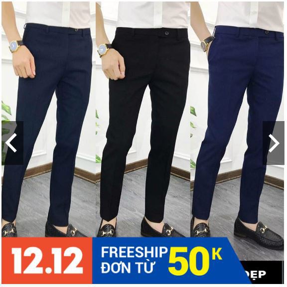 Quần âu ZARA MAN nam dáng slim fit, chuẩn form hàn quốc - Hàng nhập khẩu