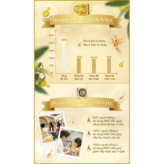 Viên dưỡng da bên đêm NNO Vitamin E