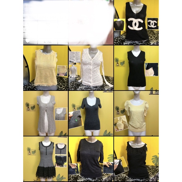 Áo len mongtogi size S-M đồng giá 15k