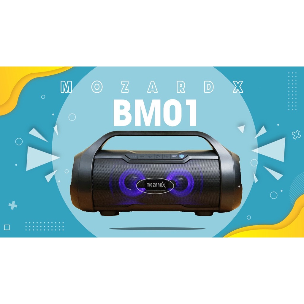 Loa Bluetooth MozardX BM01 Đen