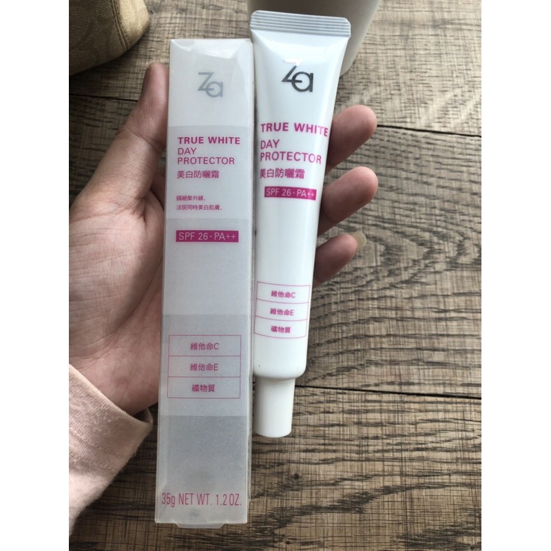 Kem lót dưỡng trắng da chống nắng ban ngày Za True White Day Protector SPF 26 PA++ 35g | BigBuy360 - bigbuy360.vn