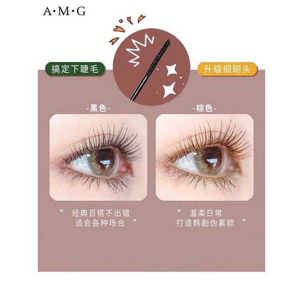 Mascara Chuốt Mi Siêu Mảnh, Dài, Tơi Mi Màu Đen - Skinny Volumecara Vỏ Hồng Cam