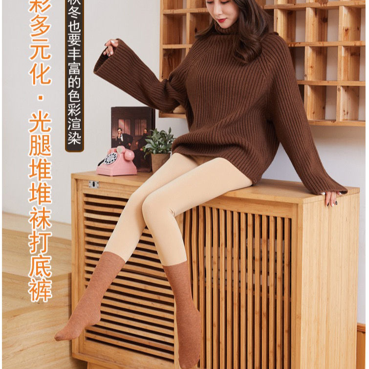 Quần Tất Dày Cỡ Vừa Thời Trang Thu Đông Hàn Quốc Cho Nữ