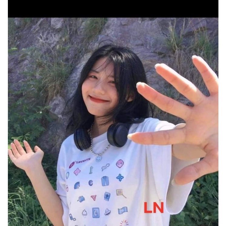 Áo phông họa tiết nhỏ LN11