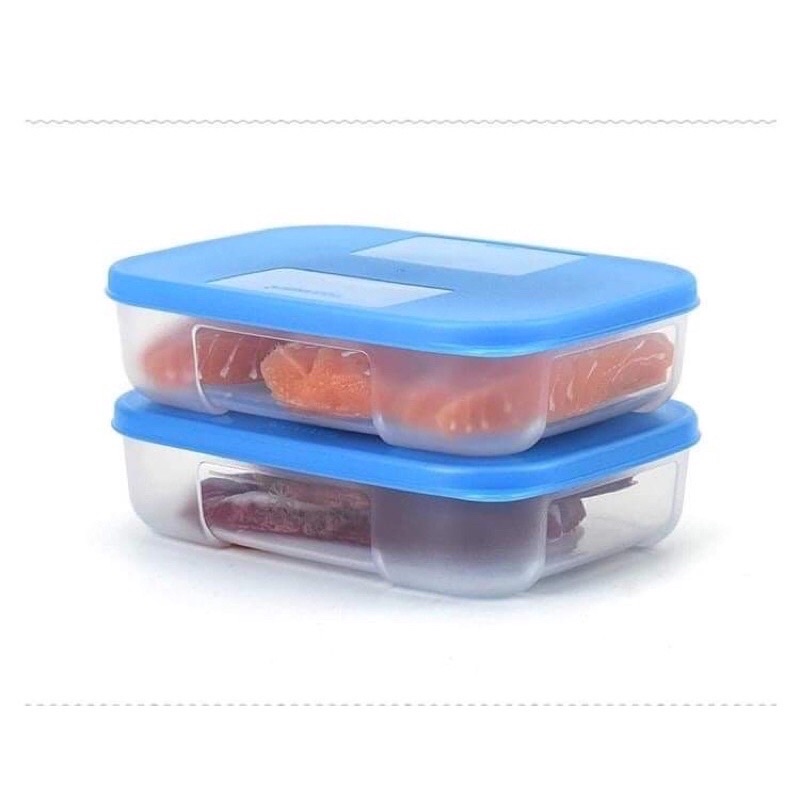 Set 4 hộp dẹt 300ml Tupperware