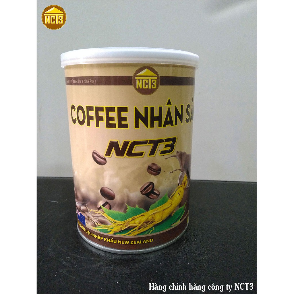 Cà Phê Nhân Sâm - Giảm Cân, Tỉnh Táo NCT3 ( Hàng chính hãng công ty NCT3 ) | BigBuy360 - bigbuy360.vn