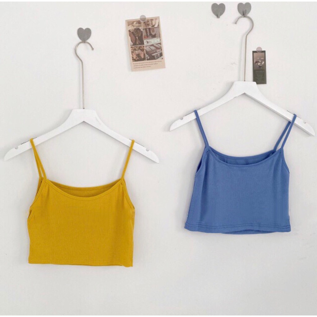 Áo Thun CROPTOP 2 DÂY CICI Ulzzang Nữ (Dưới 55kg) 1hit_unisex | BigBuy360 - bigbuy360.vn