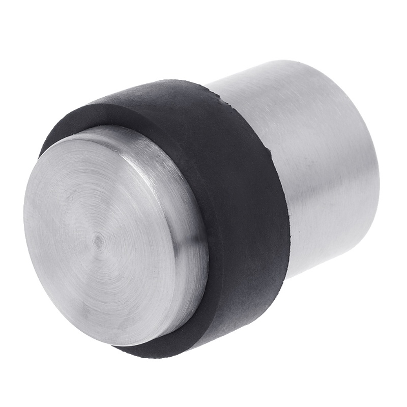 Dụng Cụ Chặn Cửa Bằng Cao Su Và Inox Tiện Dụng Cho Gia Đình