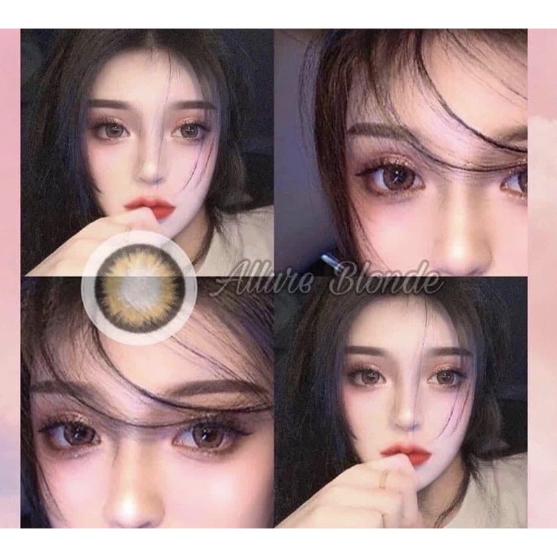 MẪU LENS KÍNH ÁP TRÒNG PINK BLUE TRĂNG KHUYẾT