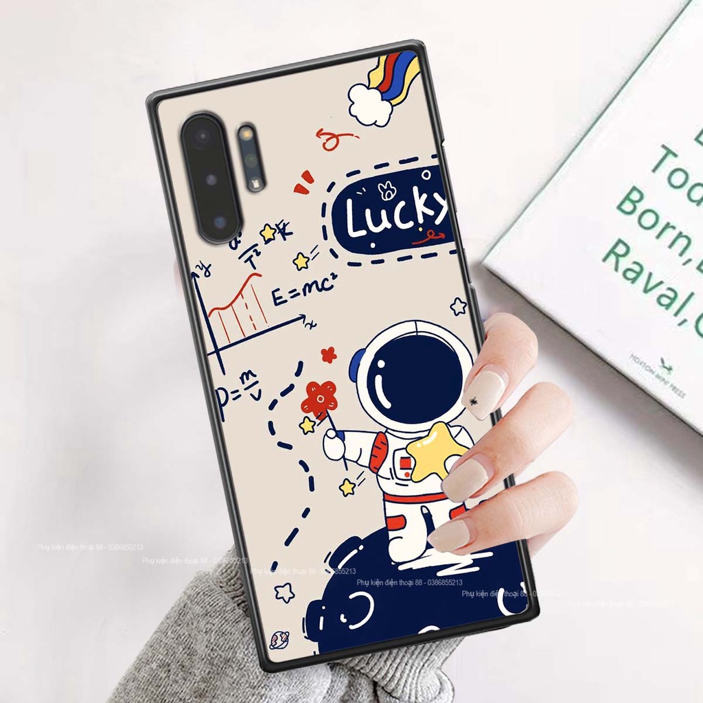 Ốp Samsung Note 10 / Note 10 Plus / Note 10+ hình bầu trời, phi hành gia đẹp, ốp lưng điện thoại samsung galaxy viền dẻo