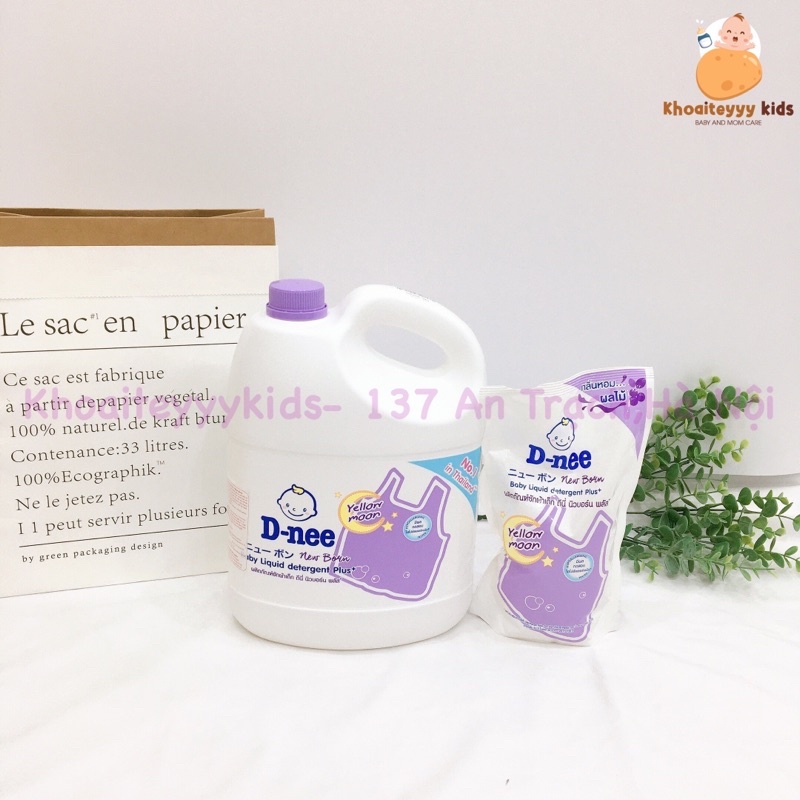 Nước giặt quần áo cho bé Dnee