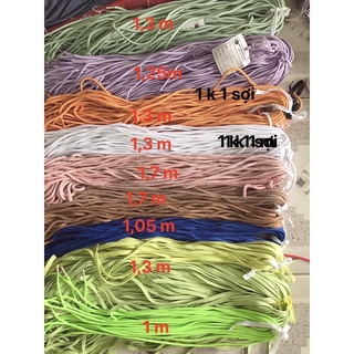 dây luồn mũ áo,lưng quần ,làm dây dày