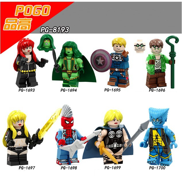 Minifigures Super Heroes Các Nhân Vật Siêu Anh Hùng Mới Nhất PG8193