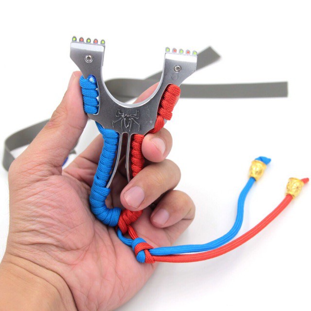 Ná Nhện Kim Loại Tặng Kèm Lục Giác Và 1 Dây Thun