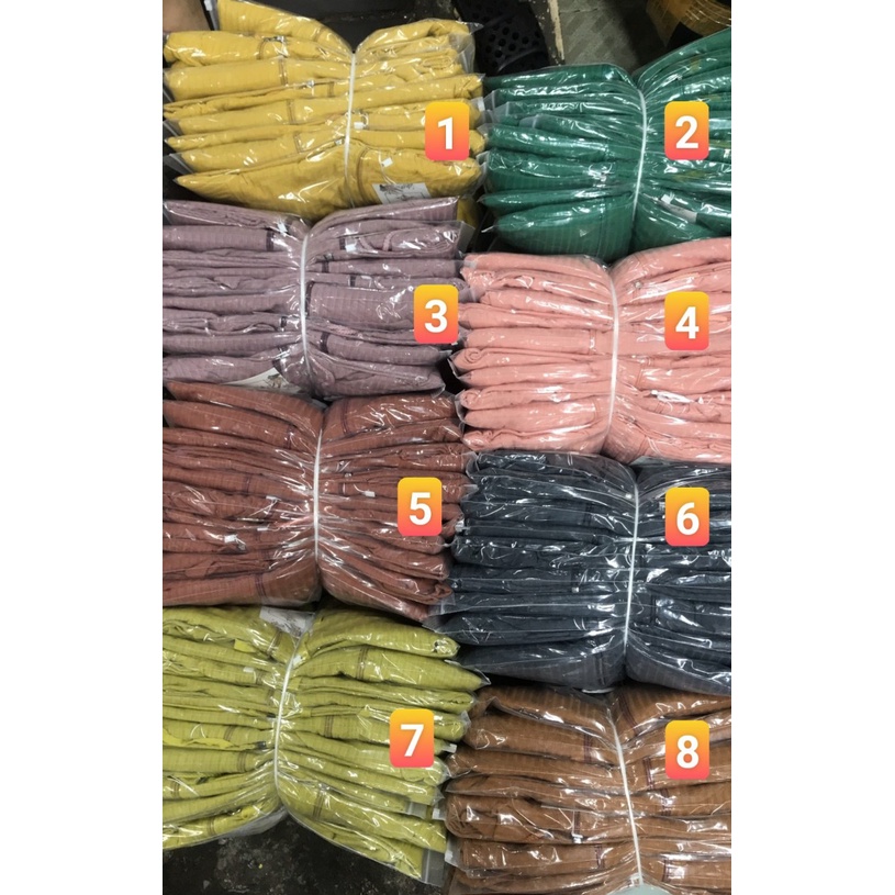 [Size Lớn 53-63kg] Có 6 Túi. Áo Khoác Thun Gân Nữ. Áo Khoác Nữ 6 Túi Cao Cấp Loại Trơn [Thun Gân To]