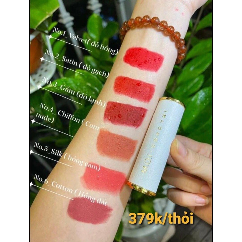 Son lì thỏi màu trắng