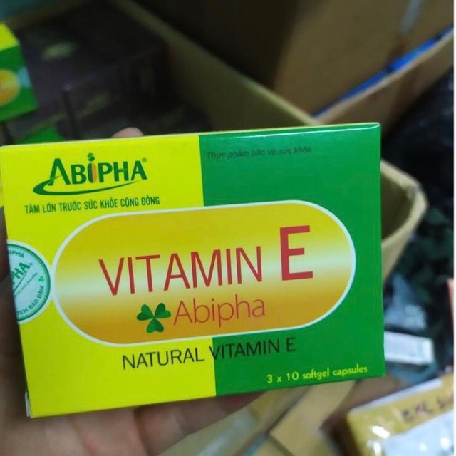 Vitamin E Bổ sung vitamin E hỗ trợ miễn dịch, chống lại các gốc tự do, giảm mỡ máu