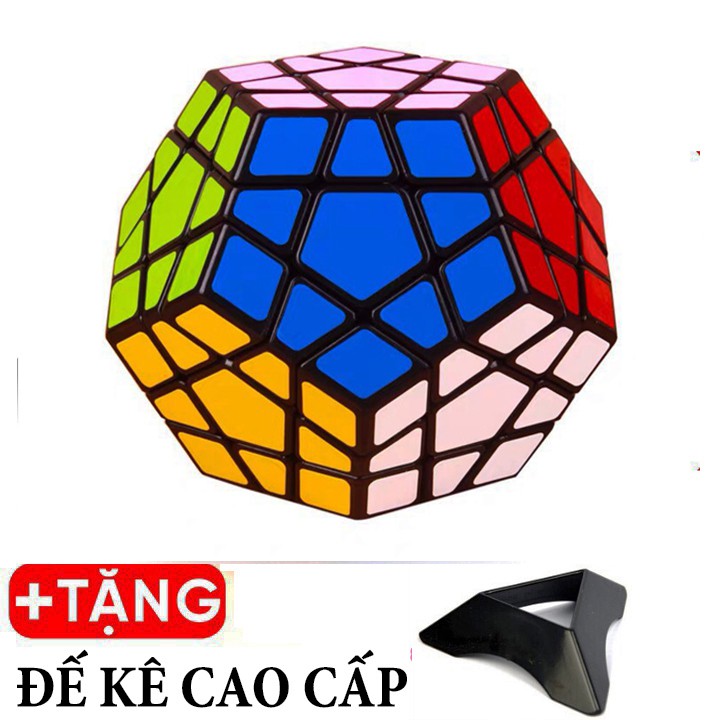 Rubik Megaminx - Rubik Biến Thể 12 Mặt Viền Đen Speed Cube