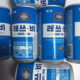 Cà phê lotte let's be mild coffee lon 175ml