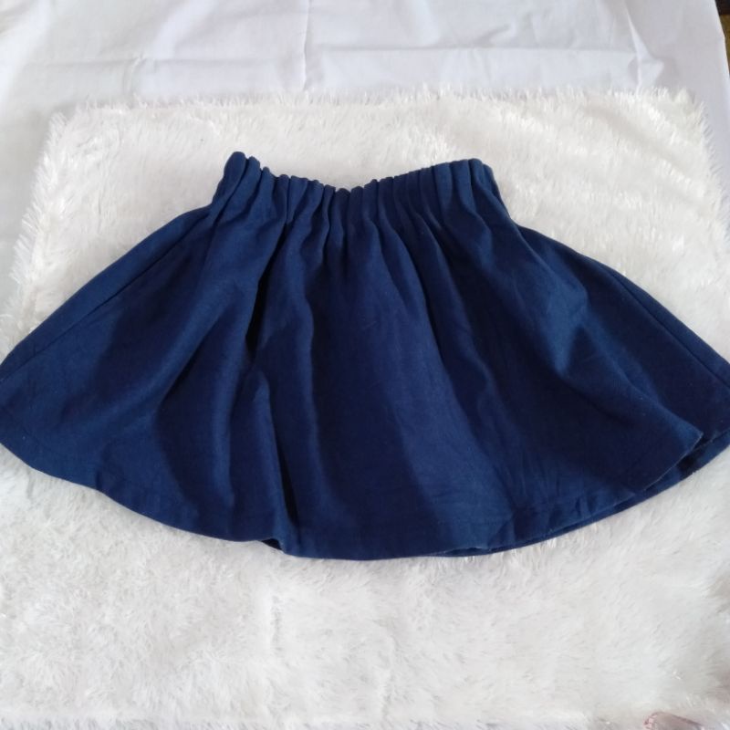 Ori Chân váy trẻ em màu xanh nước biển size 4 tuổi