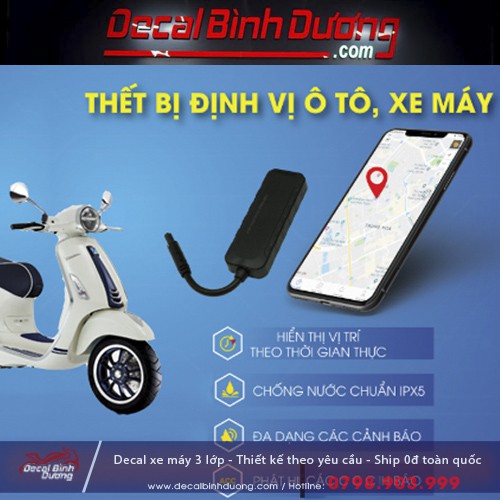 Gắn Định Vị Xe Máy 🍀 FREE SHIP 🍀  Mbike Mobiphone [ BẢO VỆ AN TOÀN CHO XE ]