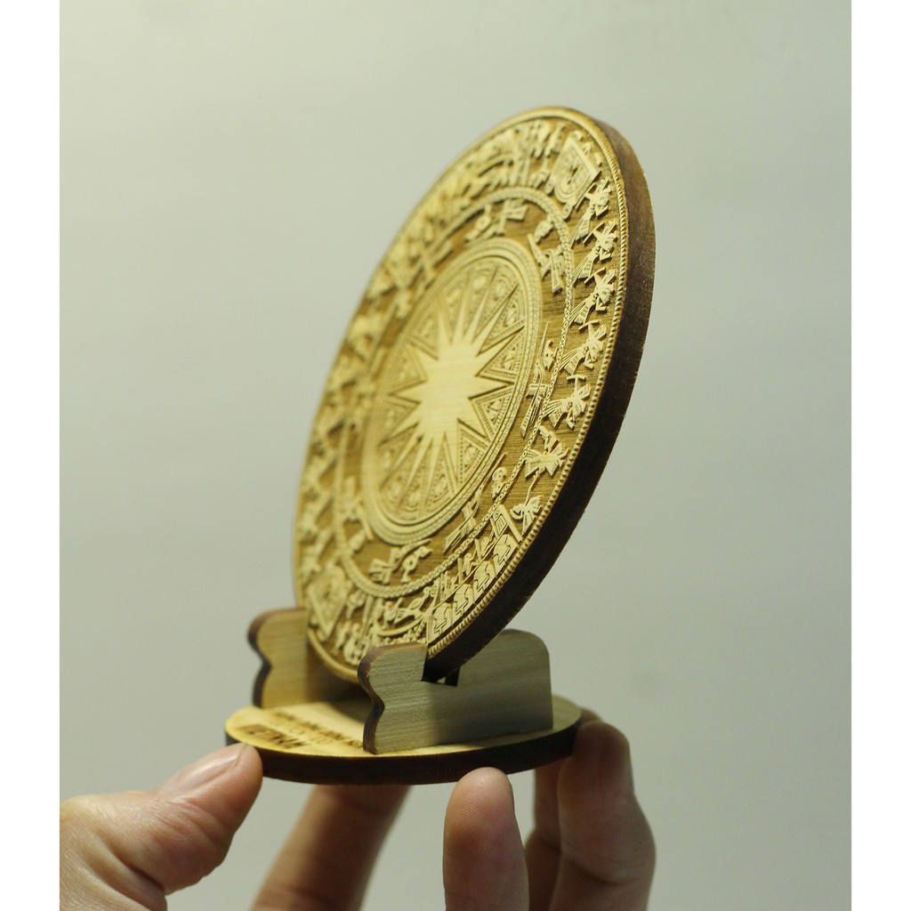 MÔ HÌNH MẶT TRỐNG ĐỒNG ĐÔNG SƠN 10,5CM