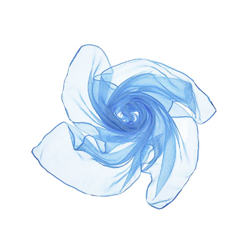 Khăn Tay Ruy Băng Vải Tuyn 60x60CM Màu Kẹo Ngọt Thời Trang Cho Nữ