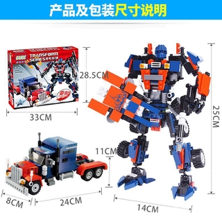 Mô hình lắp ráp robot biến hình xe hơi Bumblebee